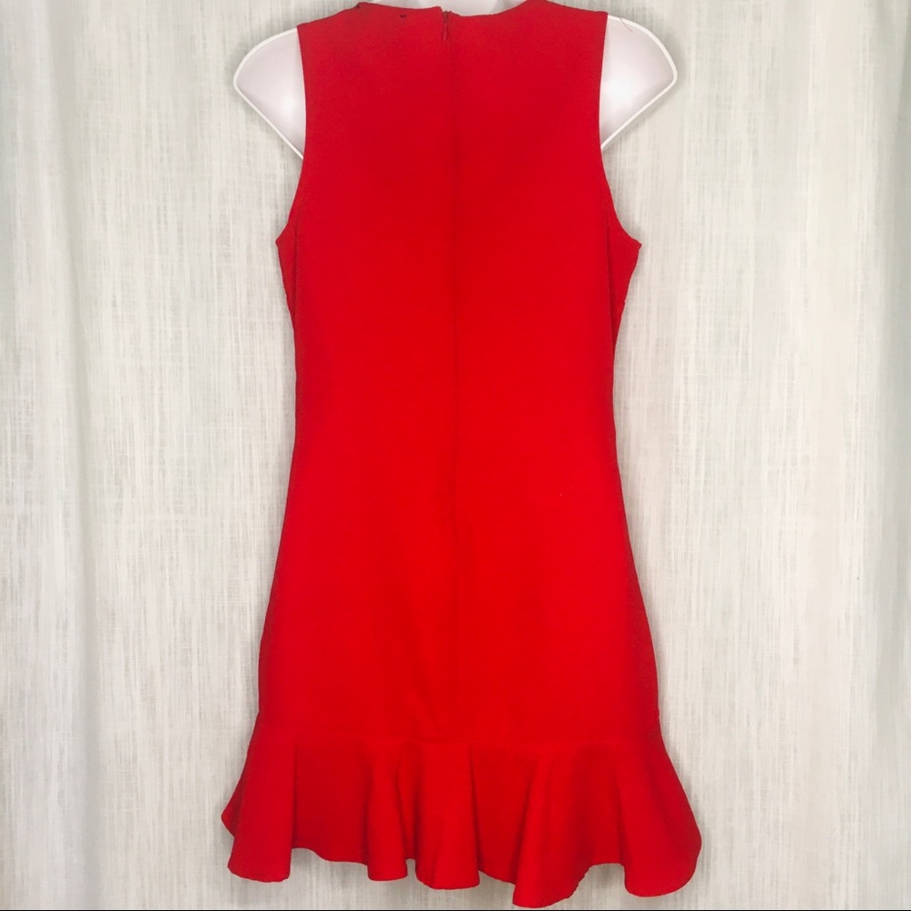 Red Dress w/ Ruffles - Picture 2 of 8